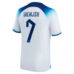 England Jack Grealish 7 2023/2024 Hemma Fotbollströjor Kortärmad